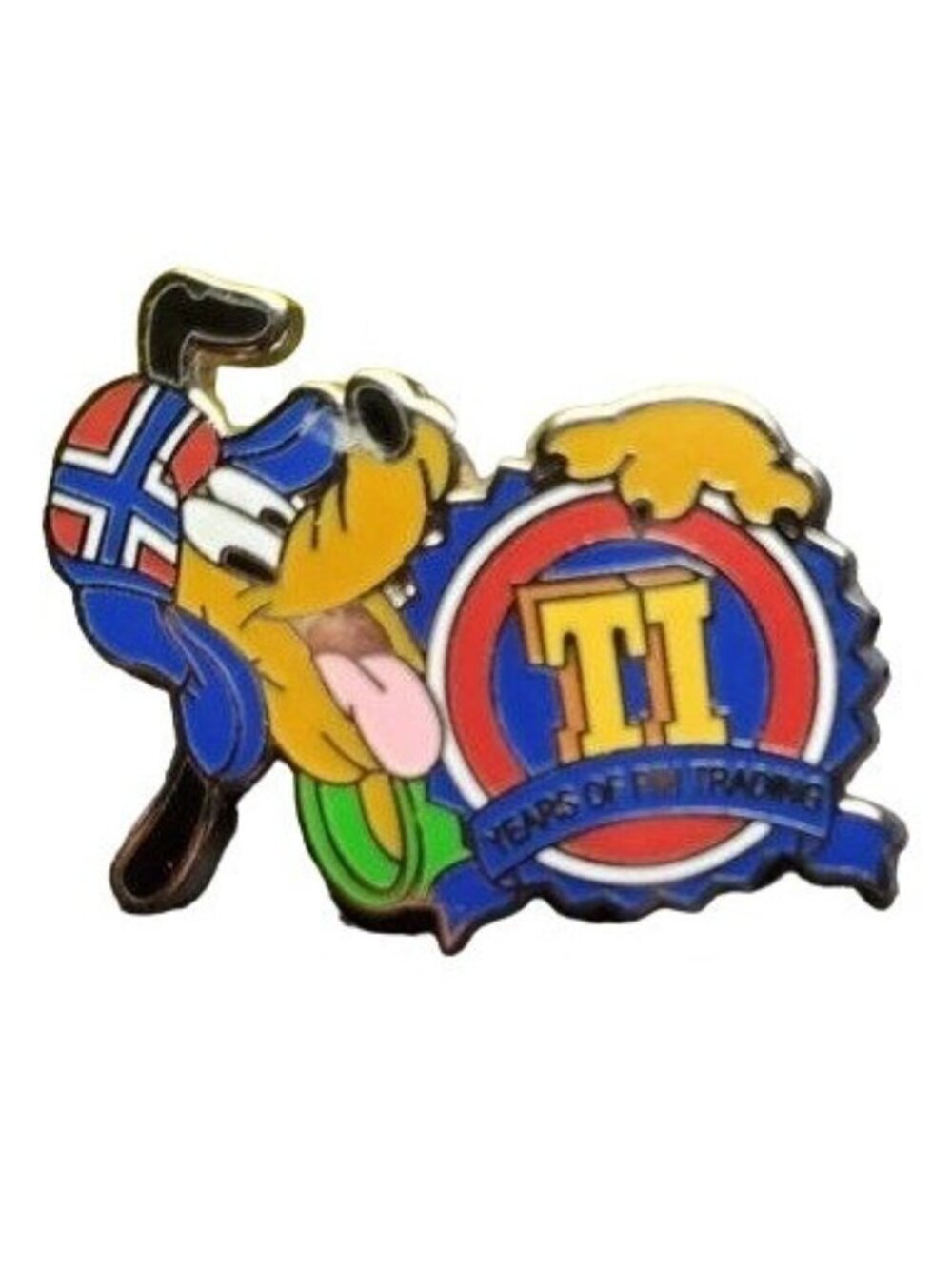 Disney Pluto Trading Pin Mickey Mouse British Lapel Pin Brooch Badge Jewelry Pin